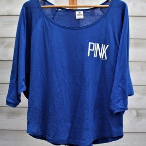 Victoria Secrets PINK- Lose, flowing crop top-XS